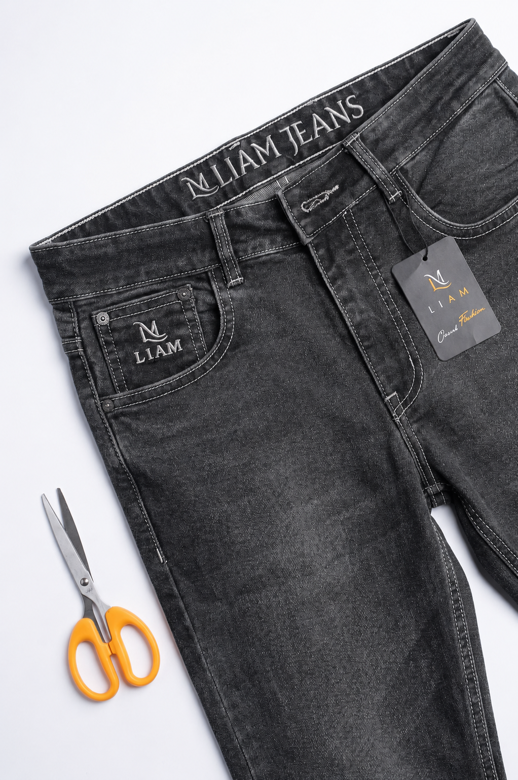 All Graphite Washed Jeans