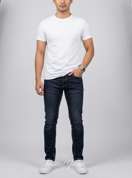 LIAM DARK INDIGO SLIM-FIT JEANS