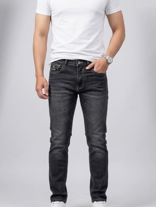 LIAM DARK WASH SLIM-STRAIGHT FIT JEANS