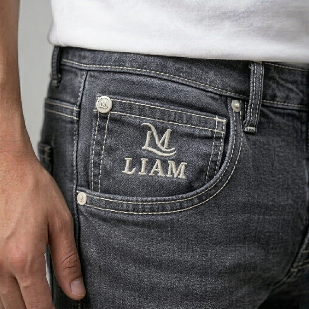 LIAM DARK WASH SLIM-STRAIGHT FIT JEANS